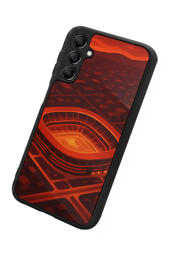 Samsung Galaxy A14 Uyumlu Aslan Tasarımlı Glossy Premium Kılıf