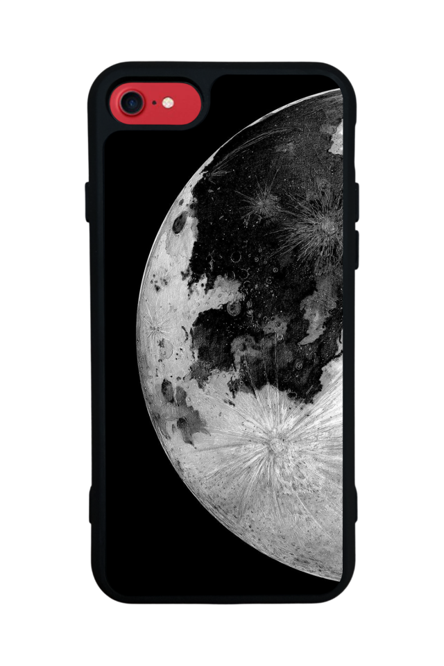 iPhone 7 Uyumlu Ay Tasarımlı Glossy Premium Kılıf