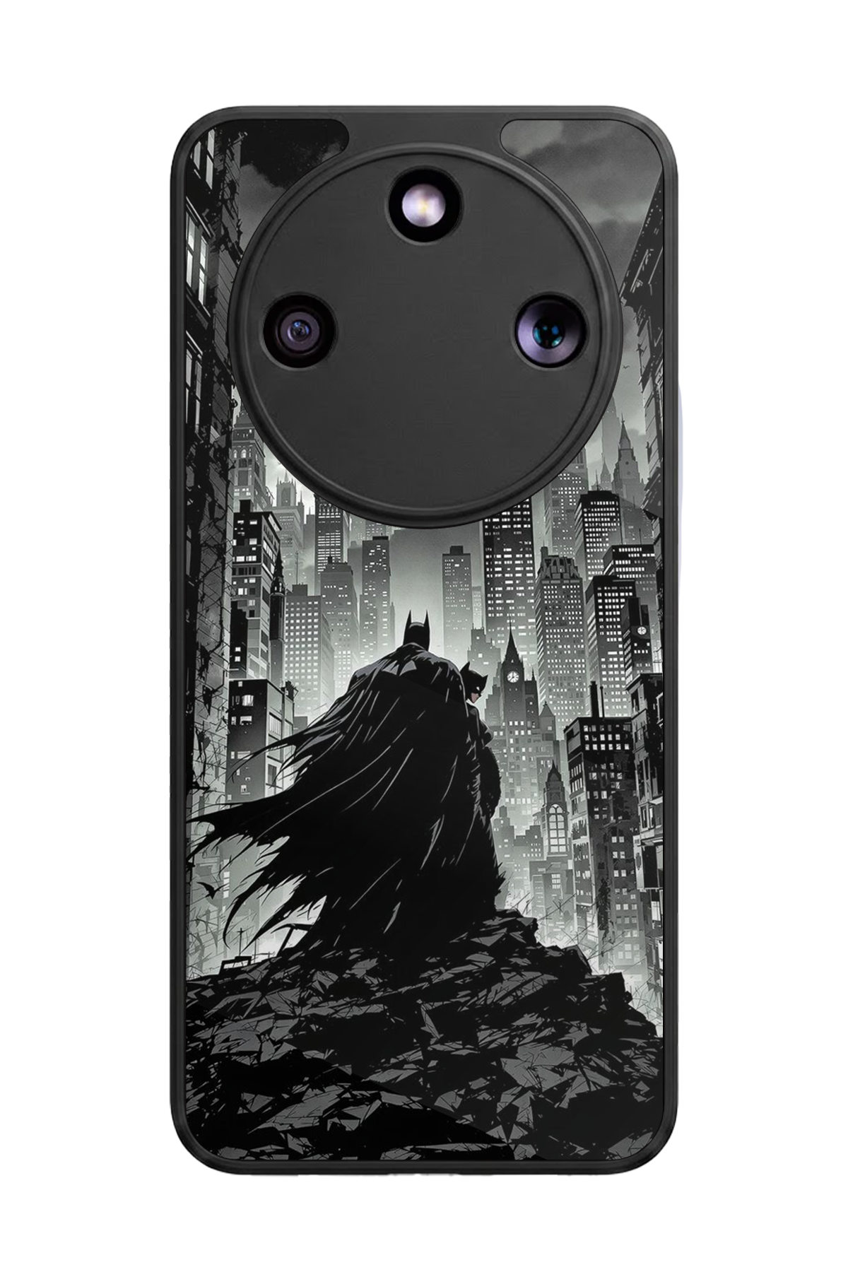 Honor Magic 8 Lite Uyumlu Batman Tasarımlı Glossy Premium Kılıf