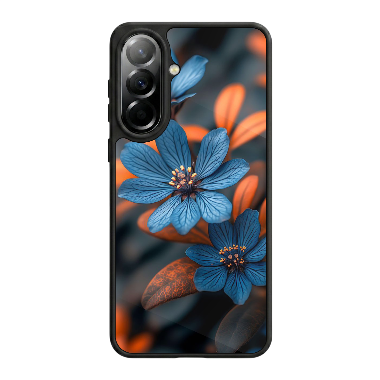 Samsung Galaxy A57 Uyumlu Cicek Tasarımlı Glossy Premium Kılıf