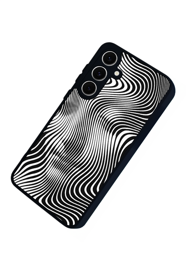 Samsung Galaxy A16 Uyumlu Çizgi Sanatı Tasarımlı Glossy Premium Kılıf