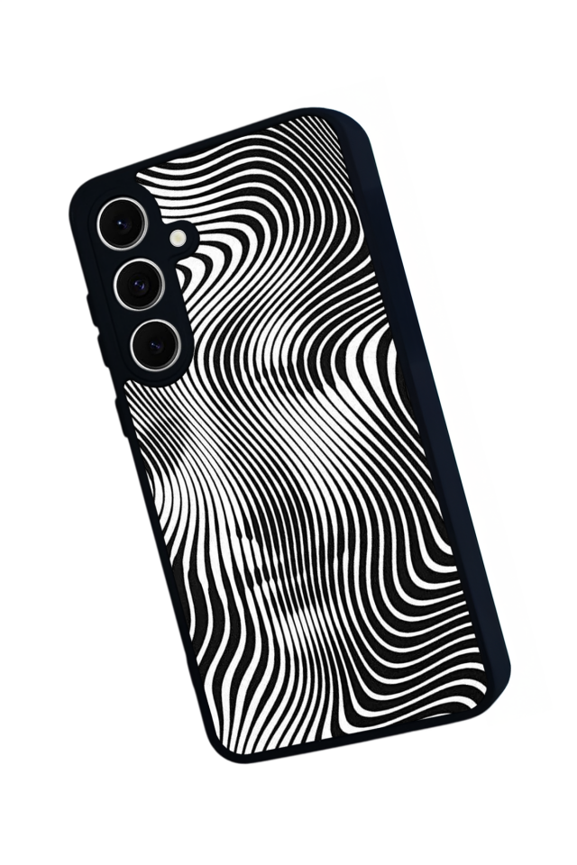 Samsung Galaxy A16 Uyumlu Çizgi Sanatı Tasarımlı Glossy Premium Kılıf