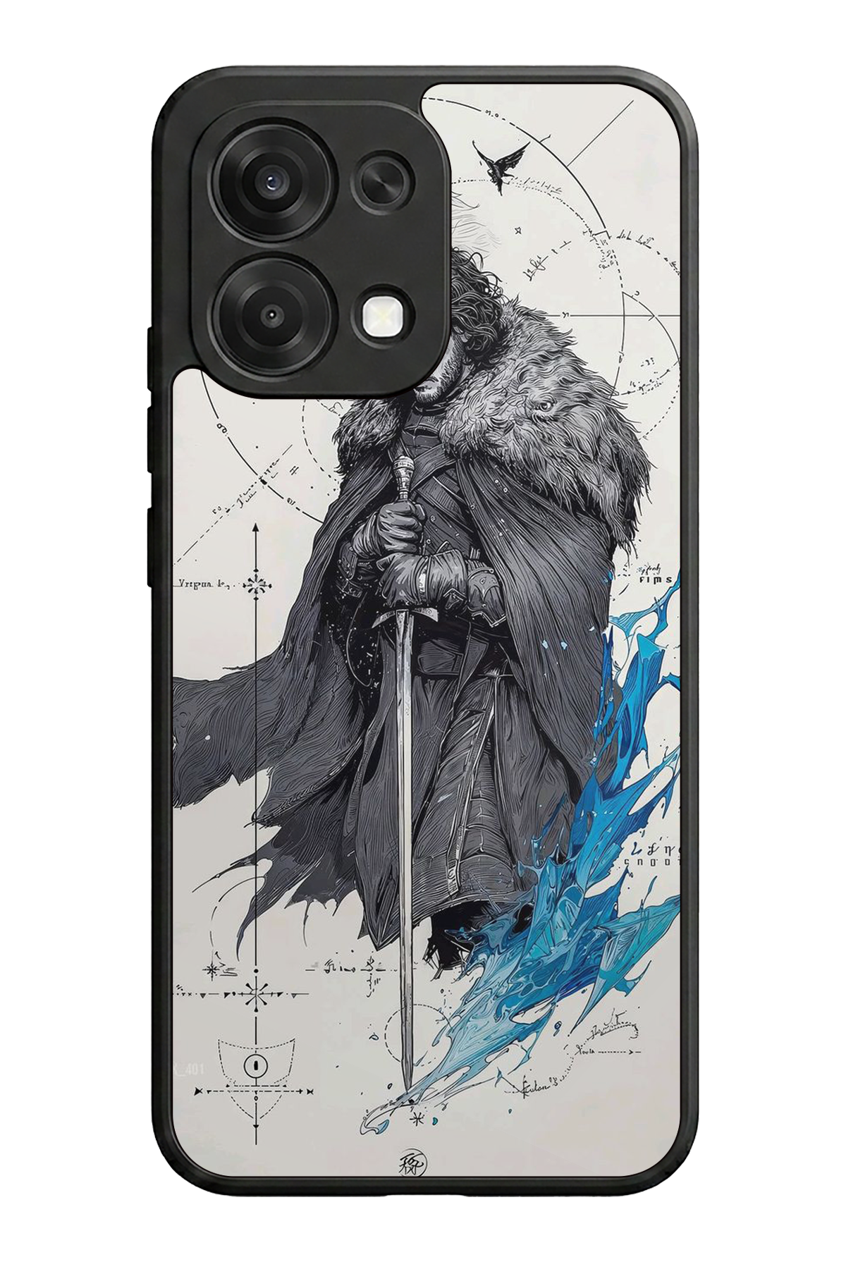Oppo A6 Pro Uyumlu GameOfThrones Tasarımlı Glossy Premium Kılıf