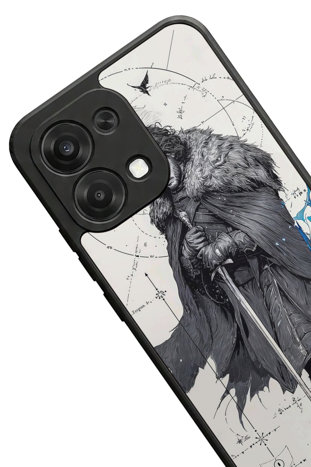Oppo A6 Pro Uyumlu GameOfThrones Tasarımlı Glossy Premium Kılıf