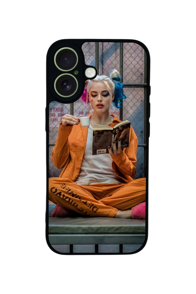 iPhone 17 Uyumlu HarleyQueen Tasarımlı Glossy Premium Kılıf