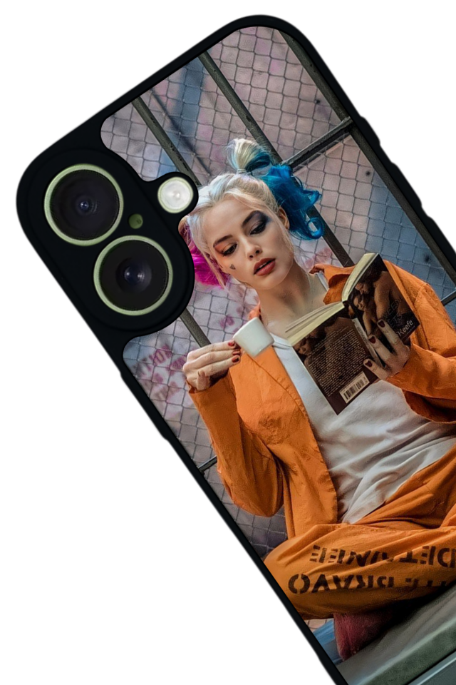 iPhone 17 Uyumlu HarleyQueen Tasarımlı Glossy Premium Kılıf