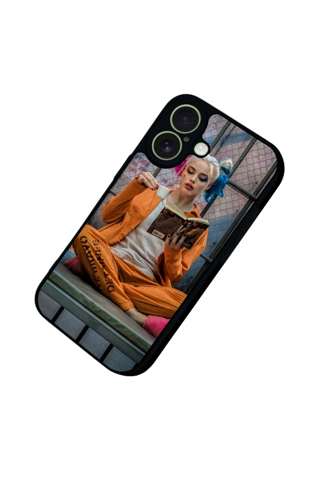 iPhone 17 Uyumlu HarleyQueen Tasarımlı Glossy Premium Kılıf