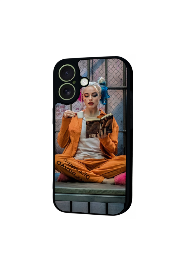 iPhone 17 Uyumlu HarleyQueen Tasarımlı Glossy Premium Kılıf