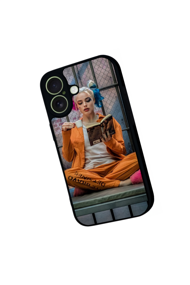 iPhone 17 Uyumlu HarleyQueen Tasarımlı Glossy Premium Kılıf