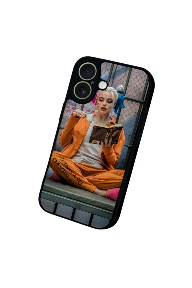 iPhone 17 Uyumlu HarleyQueen Tasarımlı Glossy Premium Kılıf