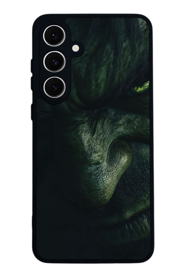 Samsung Galaxy S24 FE Uyumlu Hulk Tasarımlı Glossy Premium Kılıf