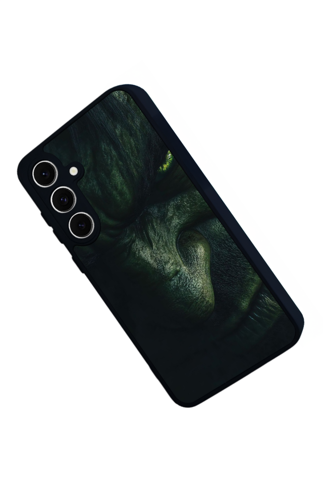 Samsung Galaxy S24 FE Uyumlu Hulk Tasarımlı Glossy Premium Kılıf