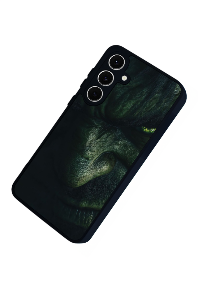 Samsung Galaxy S24 FE Uyumlu Hulk Tasarımlı Glossy Premium Kılıf