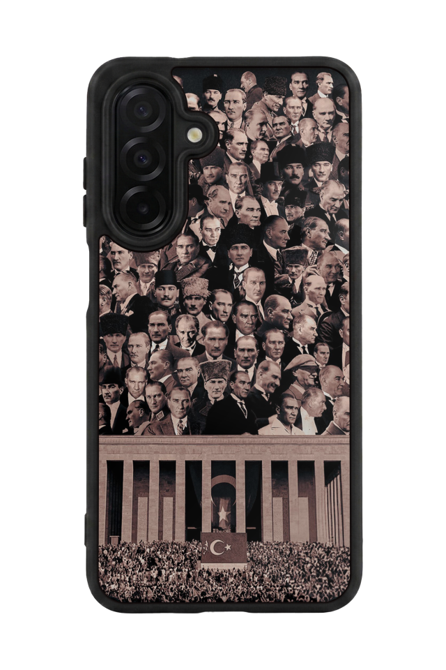 Samsung Galaxy A56 Uyumlu Mustafa Kemal Ataturk Tasarımlı Glossy Premium Kılıf