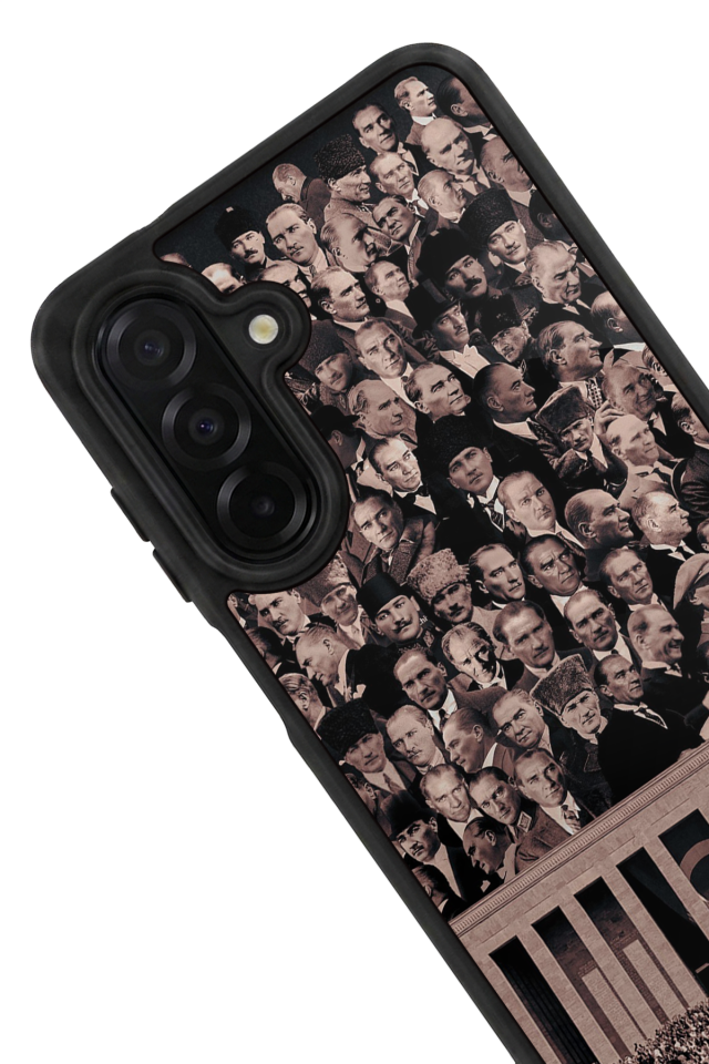 Samsung Galaxy A56 Uyumlu Mustafa Kemal Ataturk Tasarımlı Glossy Premium Kılıf