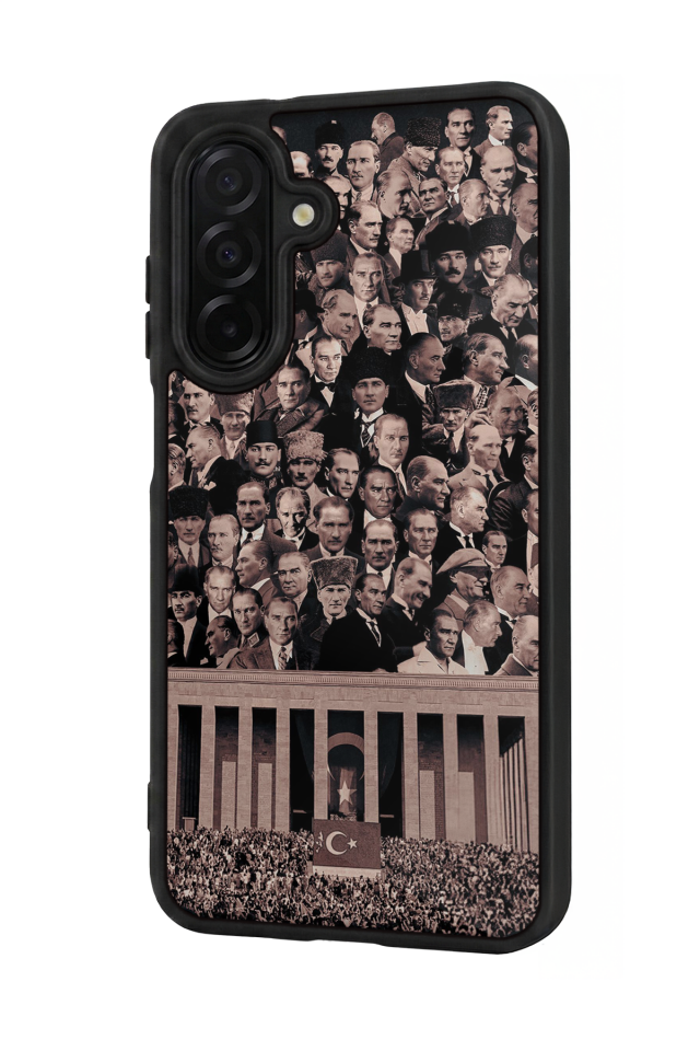 Samsung Galaxy A56 Uyumlu Mustafa Kemal Ataturk Tasarımlı Glossy Premium Kılıf