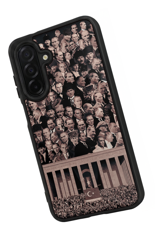 Samsung Galaxy A56 Uyumlu Mustafa Kemal Ataturk Tasarımlı Glossy Premium Kılıf