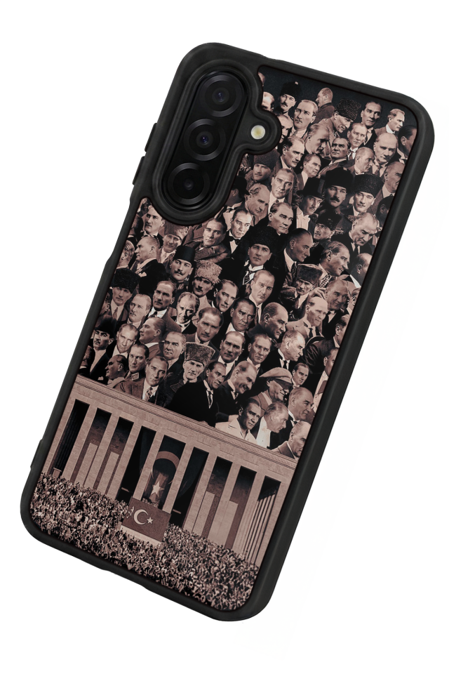 Samsung Galaxy A56 Uyumlu Mustafa Kemal Ataturk Tasarımlı Glossy Premium Kılıf
