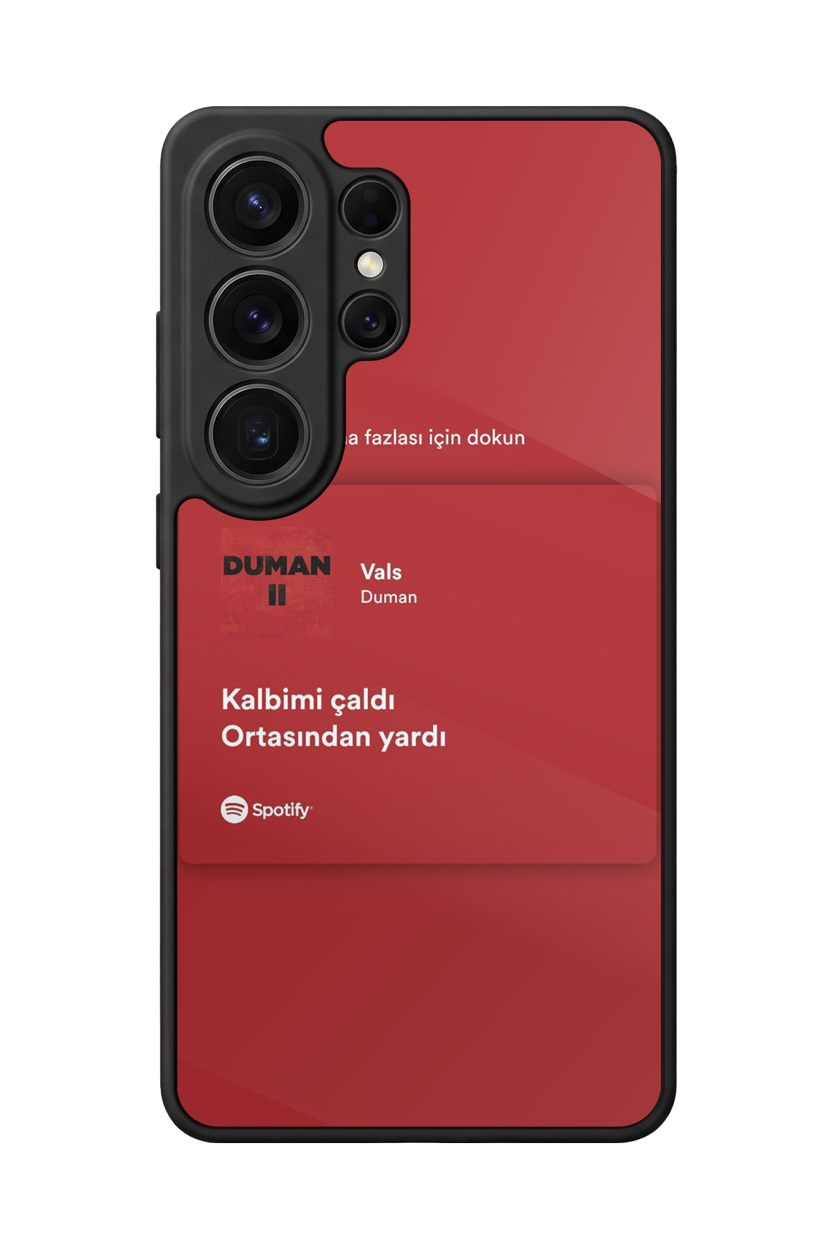 Samsung Galaxy S26 Ultra Uyumlu Sarki Sozleri Tasarımlı Glossy Premium Kılıf