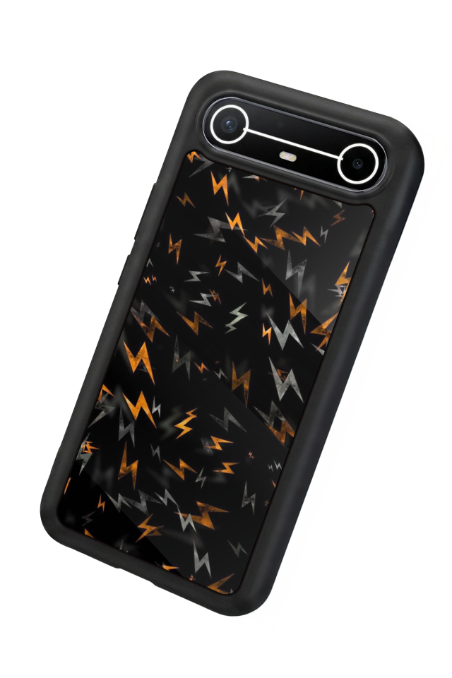 Tecno Spark Slim 5G Uyumlu Simsek Tasarımlı Glossy Premium Kılıf
