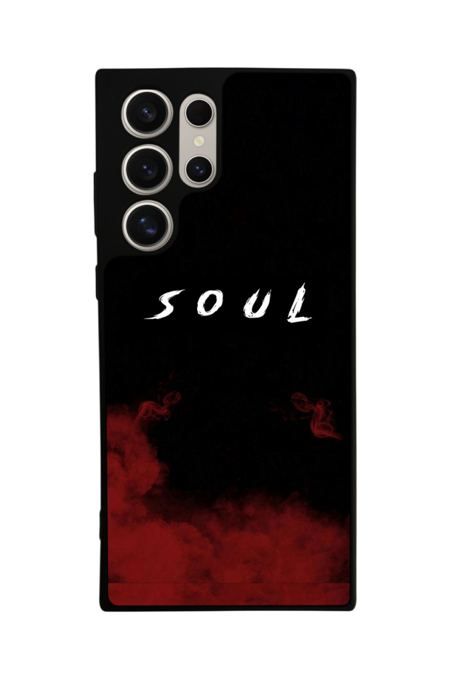 Samsung Galaxy S23 Ultra Uyumlu SOUL Tasarımlı Glossy Premium Kılıf