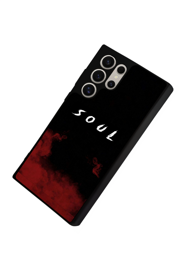 Samsung Galaxy S23 Ultra Uyumlu SOUL Tasarımlı Glossy Premium Kılıf