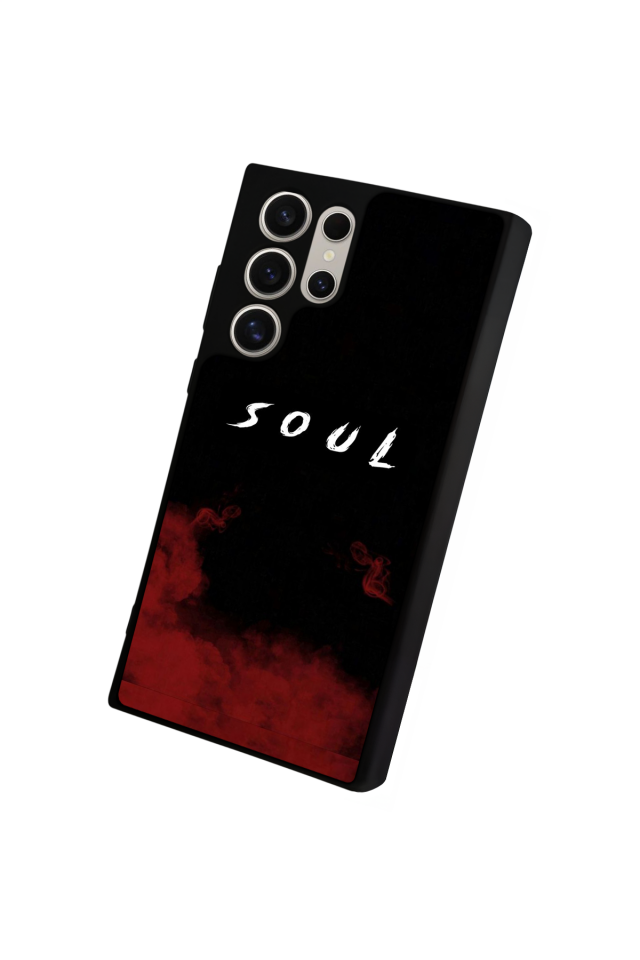 Samsung Galaxy S23 Ultra Uyumlu SOUL Tasarımlı Glossy Premium Kılıf