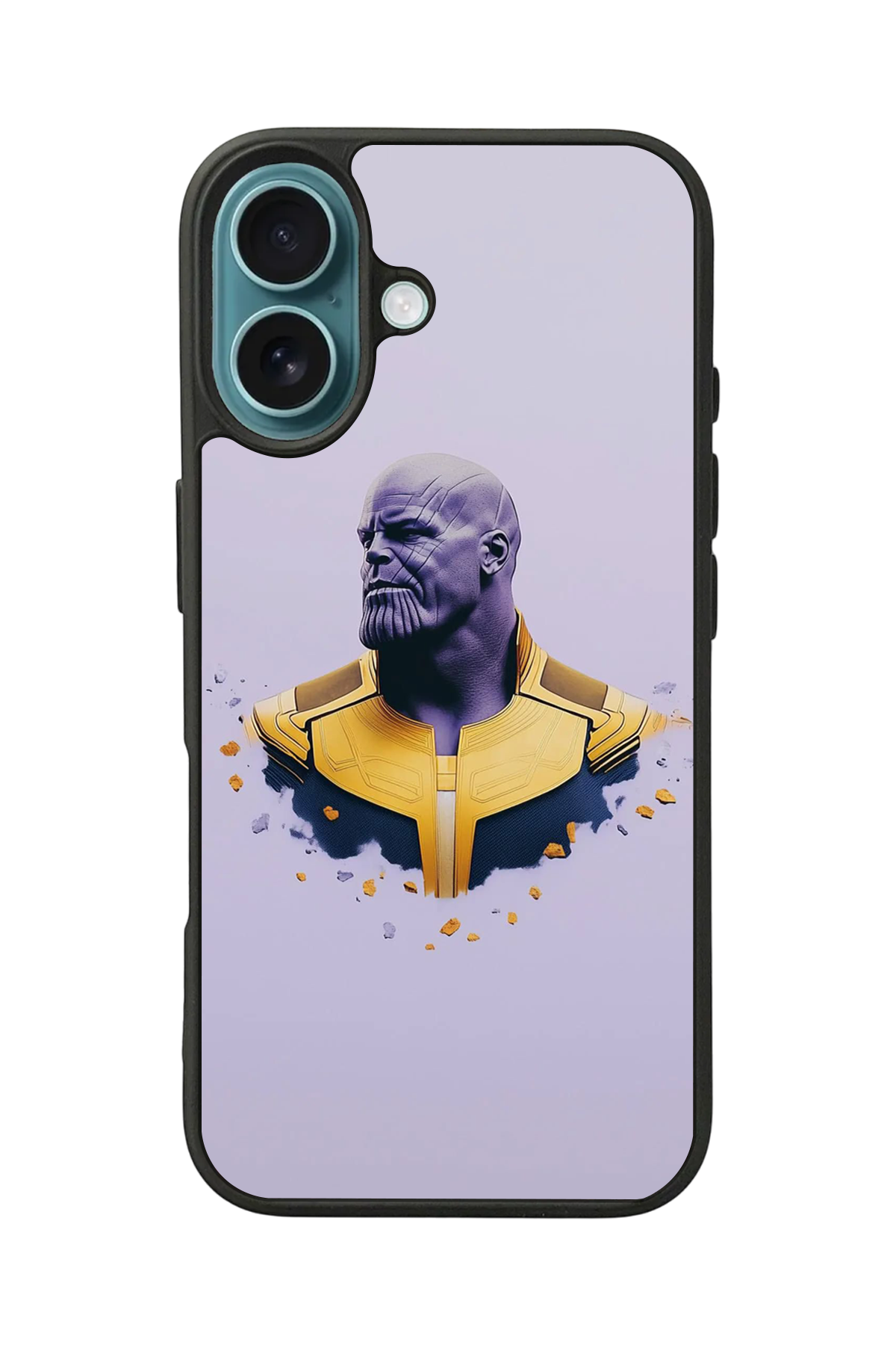 iPhone 16 Plus Uyumlu Thanos Tasarımlı Glossy Premium Kılıf