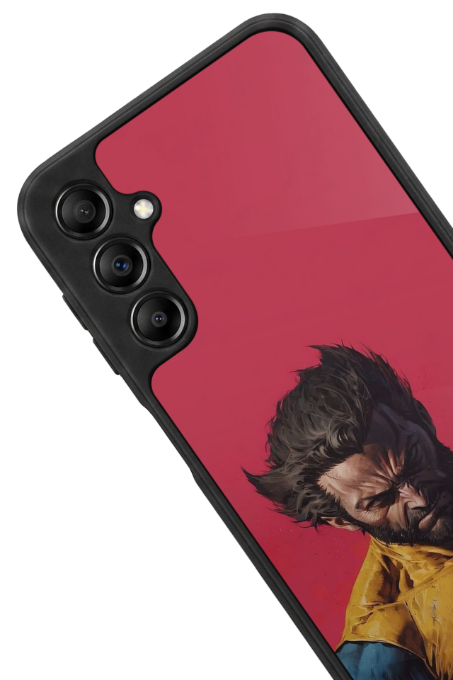 Samsung Galaxy A14 Uyumlu Wolverine Tasarımlı Glossy Premium Kılıf