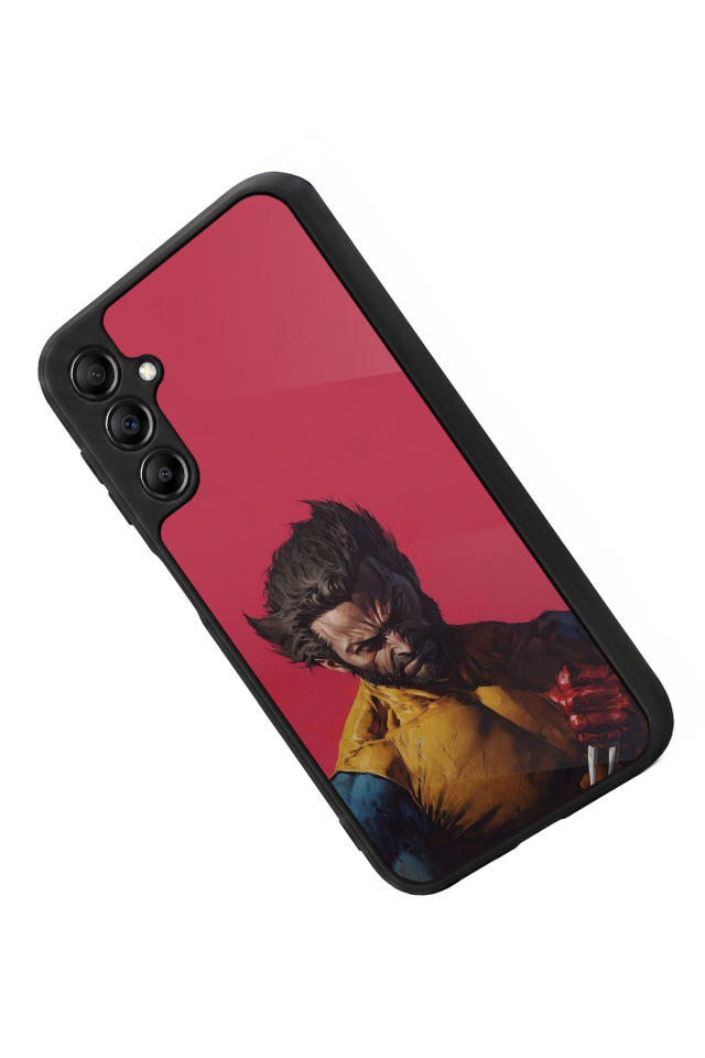Samsung Galaxy A14 Uyumlu Wolverine Tasarımlı Glossy Premium Kılıf