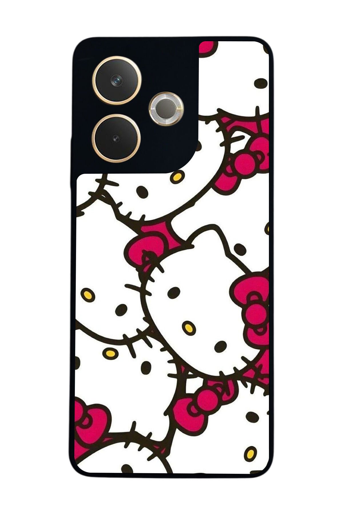 Oppo A5 Pro Uyumlu HelloKitty Tasarımlı Glossy Premium Kılıf
