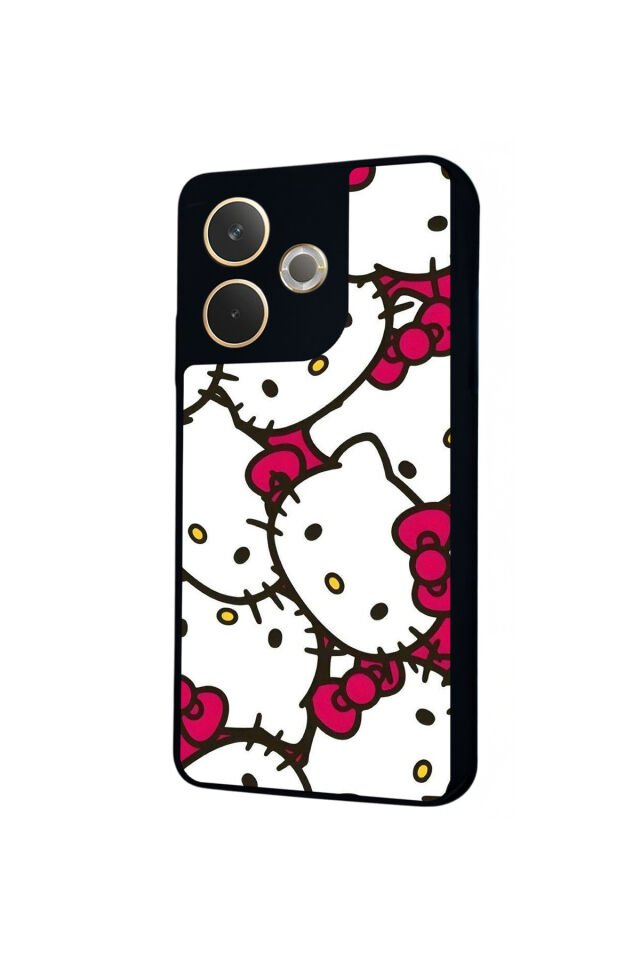 Oppo A5 Pro Uyumlu HelloKitty Tasarımlı Glossy Premium Kılıf