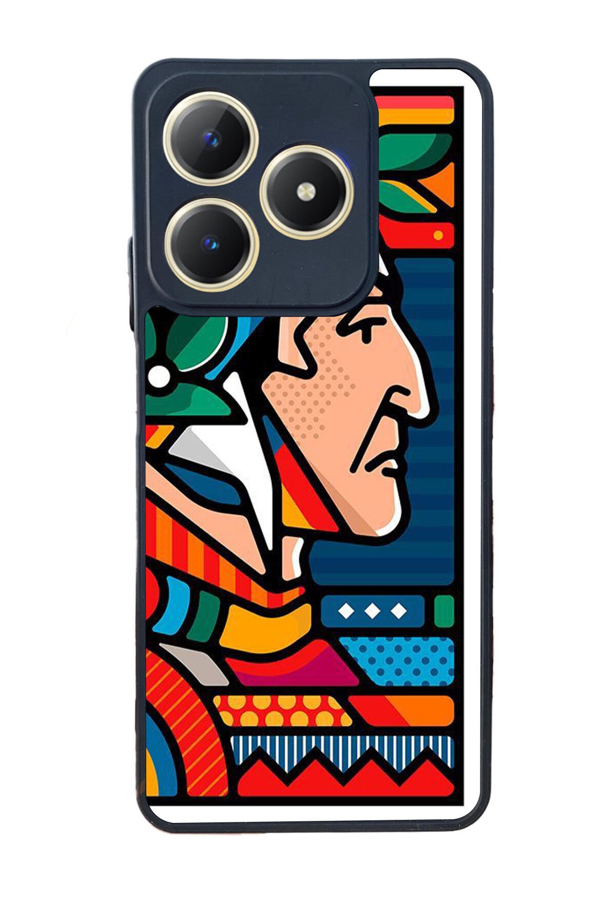 Realme C63 Mat Uyumlu Siyah Kılıf – Yumuşak Silikon, Koruyucu, Şok Emici Kapak