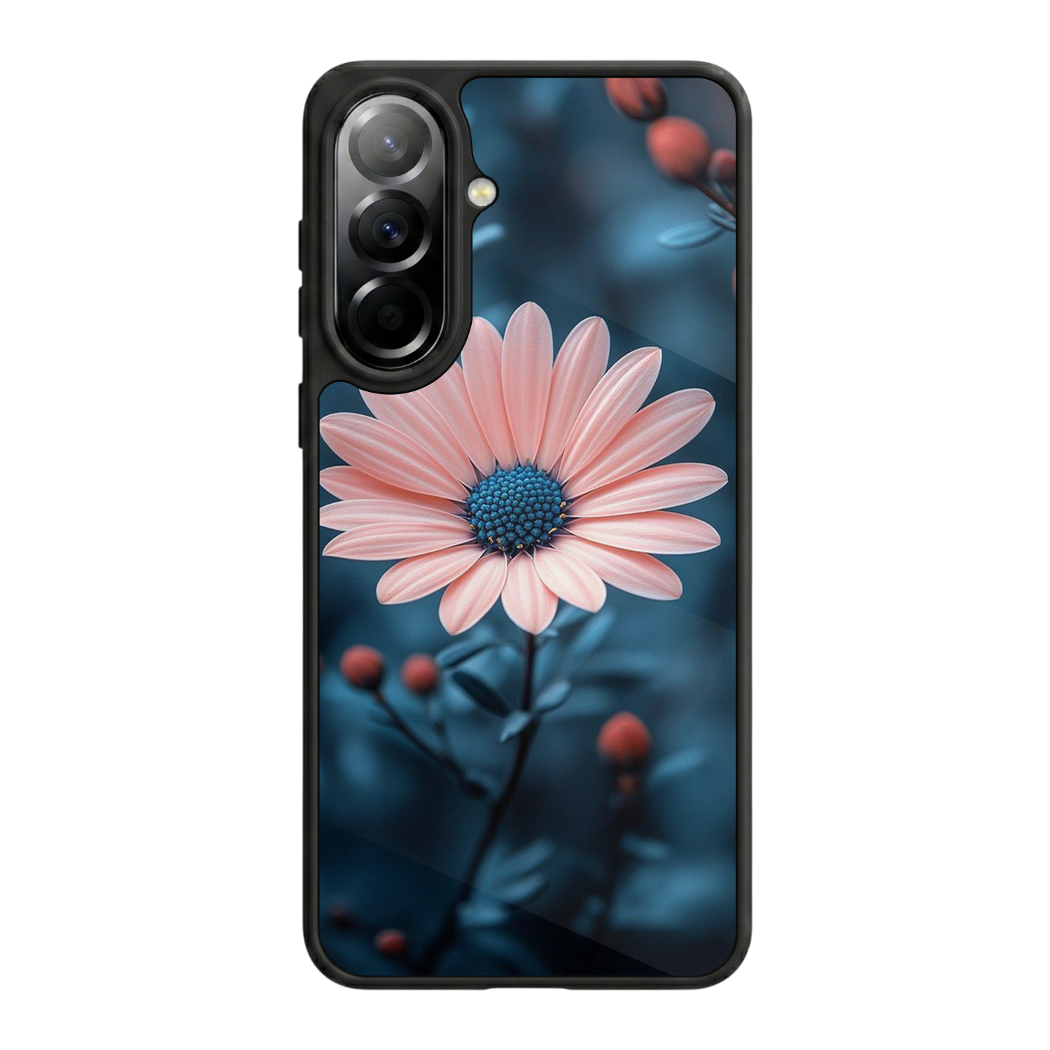 Samsung Galaxy A57 Uyumlu Cicek Tasarımlı Glossy Premium Kılıf