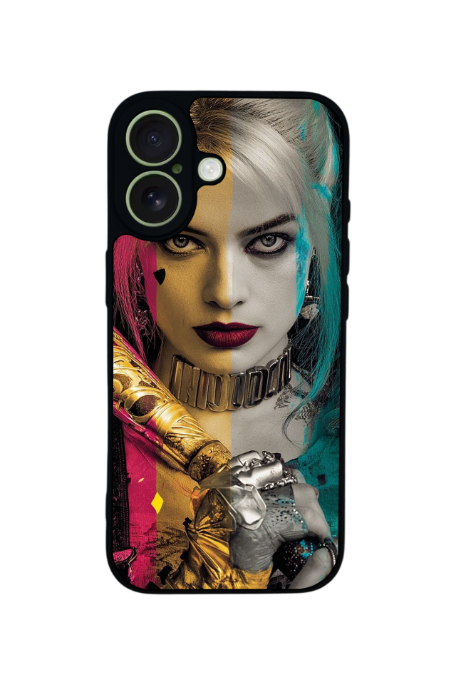 iPhone 17 Uyumlu HarleyQueen Tasarımlı Glossy Premium Kılıf
