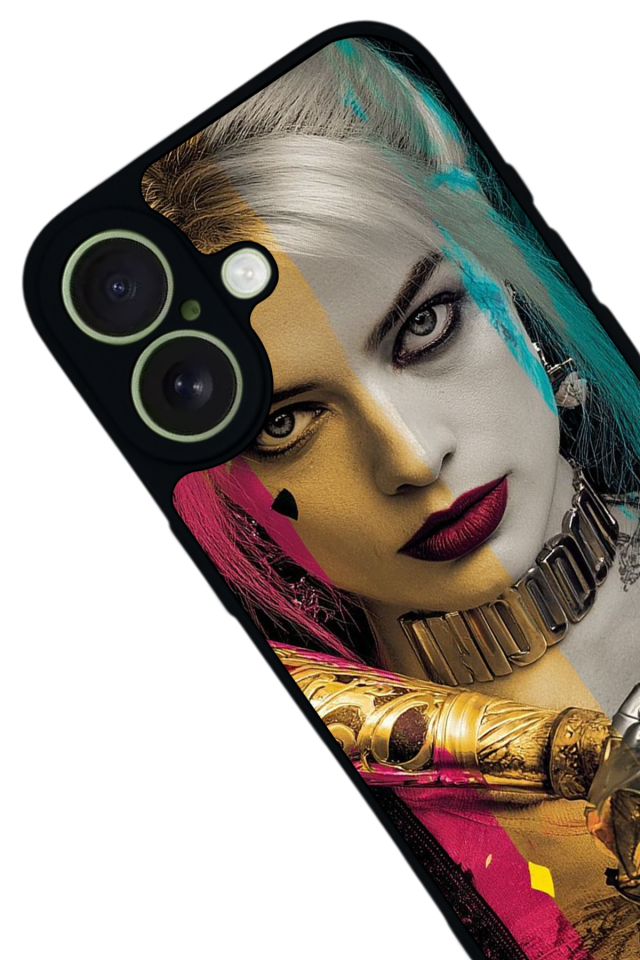iPhone 17 Uyumlu HarleyQueen Tasarımlı Glossy Premium Kılıf