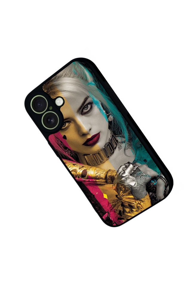 iPhone 17 Uyumlu HarleyQueen Tasarımlı Glossy Premium Kılıf