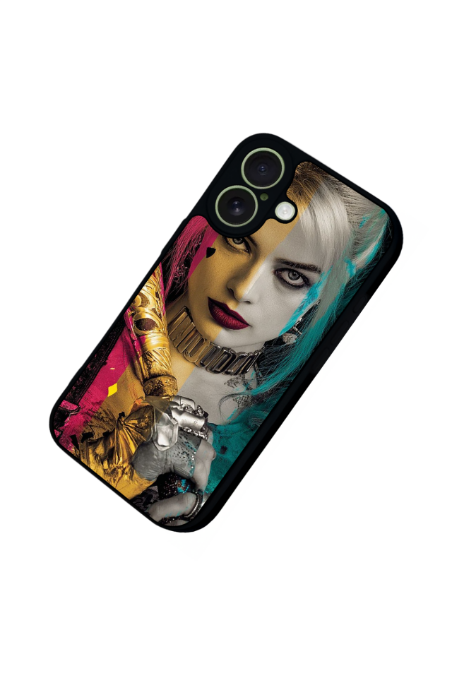 iPhone 17 Uyumlu HarleyQueen Tasarımlı Glossy Premium Kılıf