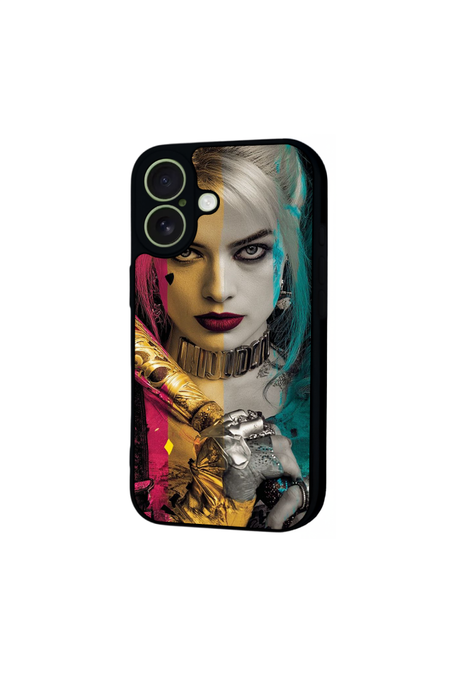 iPhone 17 Uyumlu HarleyQueen Tasarımlı Glossy Premium Kılıf