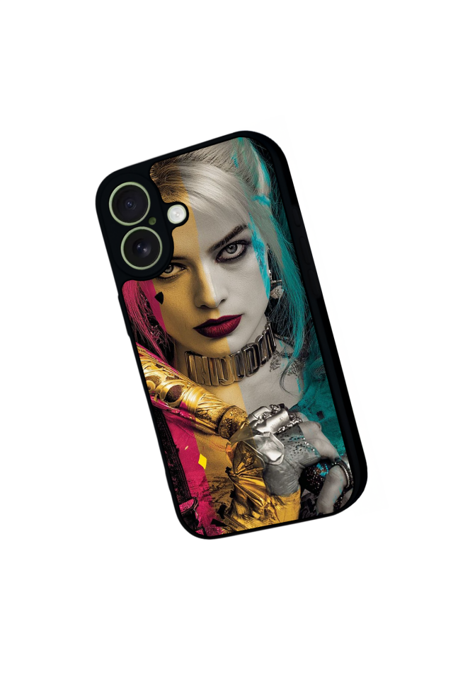 iPhone 17 Uyumlu HarleyQueen Tasarımlı Glossy Premium Kılıf