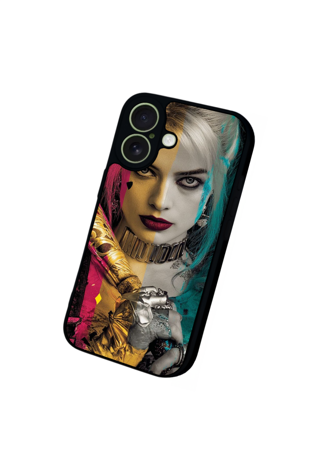 iPhone 17 Uyumlu HarleyQueen Tasarımlı Glossy Premium Kılıf