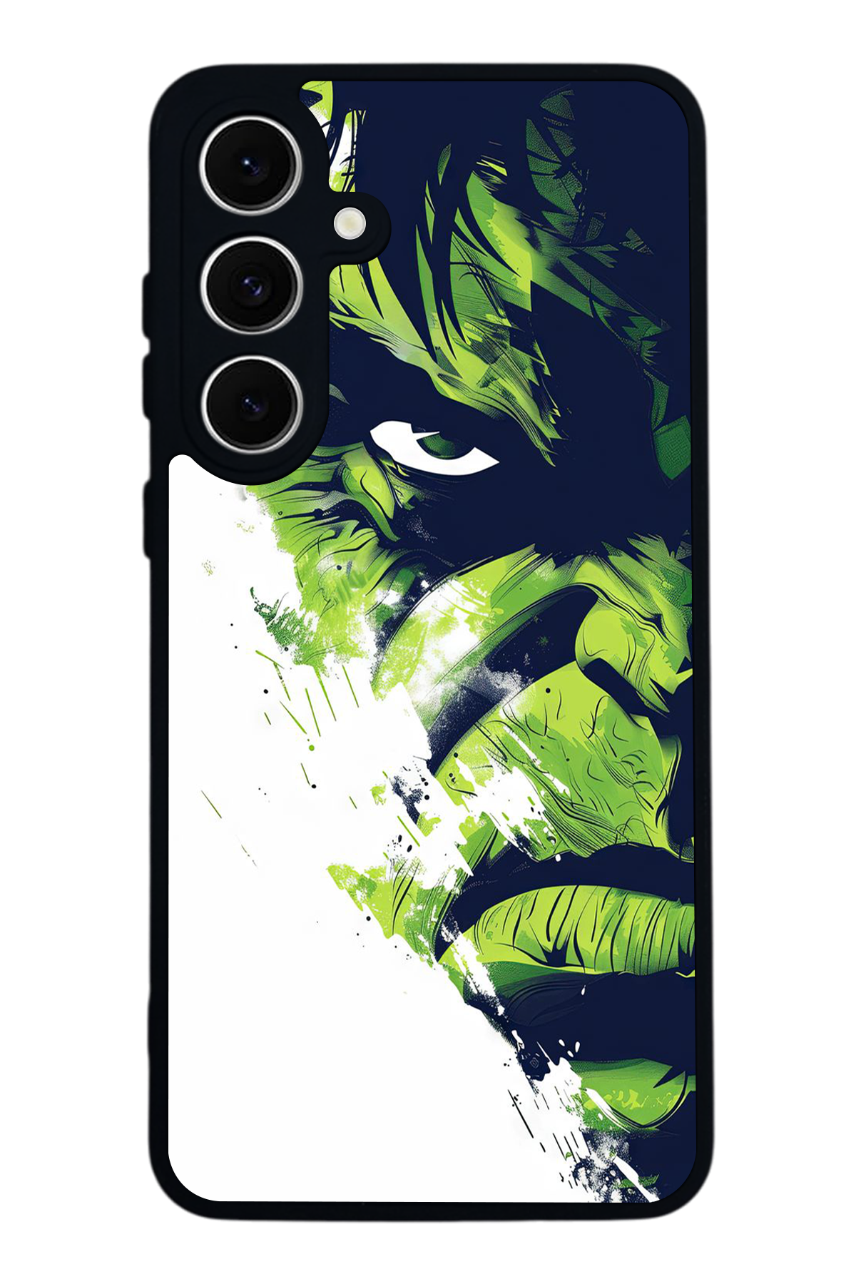 Samsung Galaxy S24 FE Uyumlu Hulk Tasarımlı Glossy Premium Kılıf