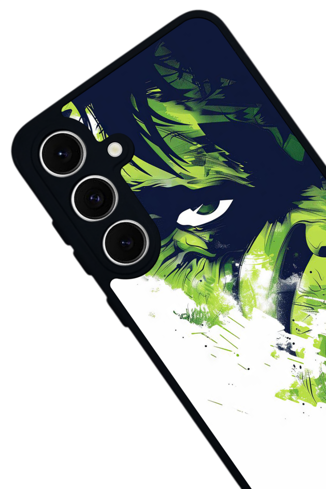 Samsung Galaxy S24 FE Uyumlu Hulk Tasarımlı Glossy Premium Kılıf