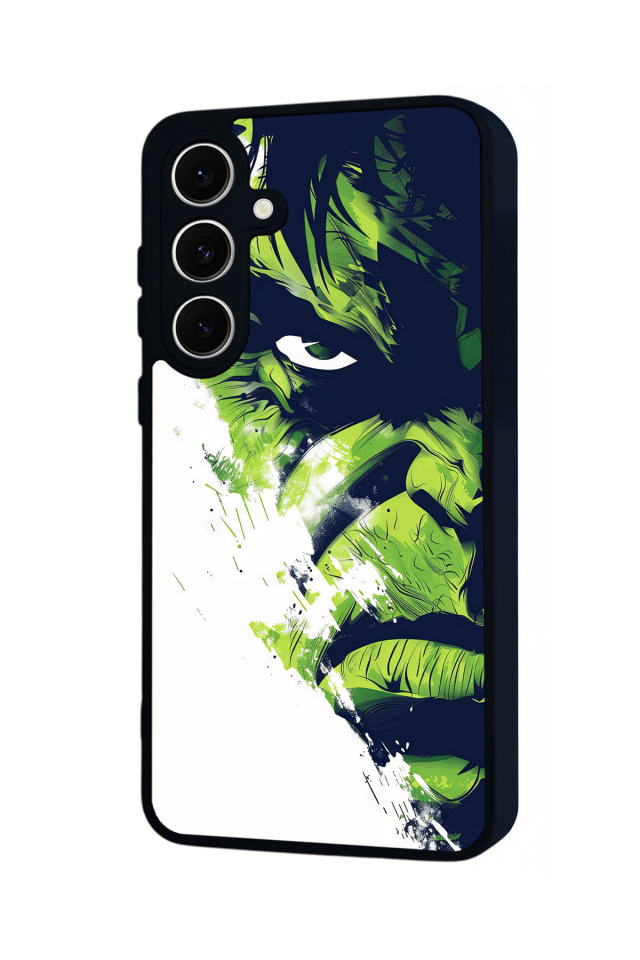 Samsung Galaxy S24 FE Uyumlu Hulk Tasarımlı Glossy Premium Kılıf