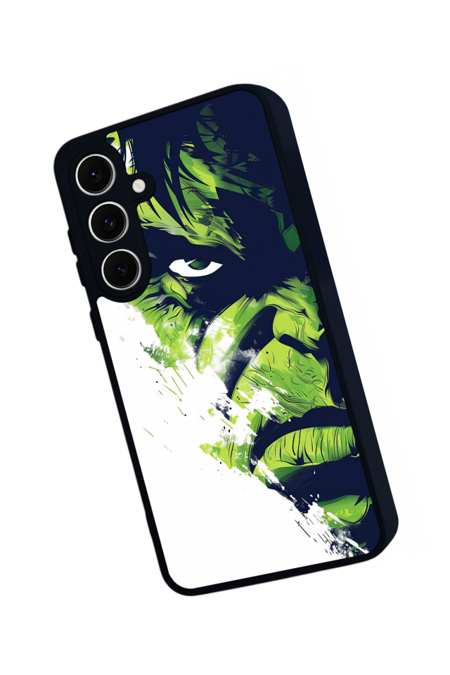 Samsung Galaxy S24 FE Uyumlu Hulk Tasarımlı Glossy Premium Kılıf