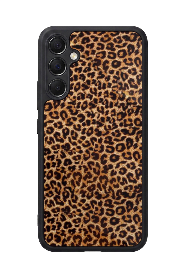 Samsung Galaxy M34 Uyumlu Leopar Tasarımlı Glossy Premium Kılıf