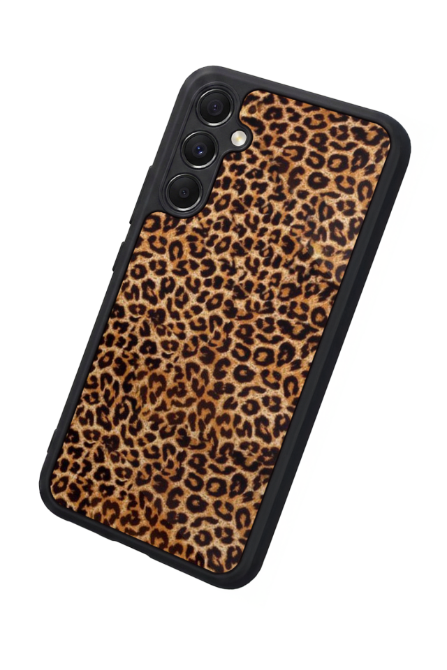 Samsung Galaxy M34 Uyumlu Leopar Tasarımlı Glossy Premium Kılıf