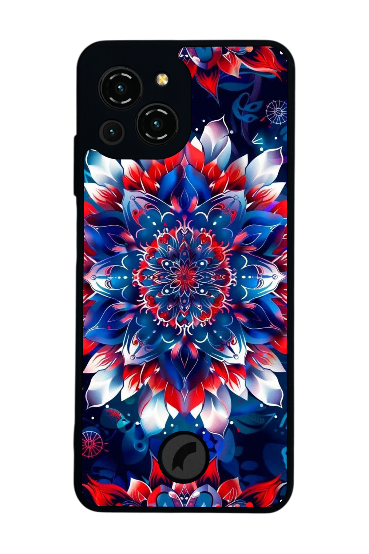 Reeder S23 Pro Max Uyumlu Mandala Tasarımlı Glossy Premium Kılıf