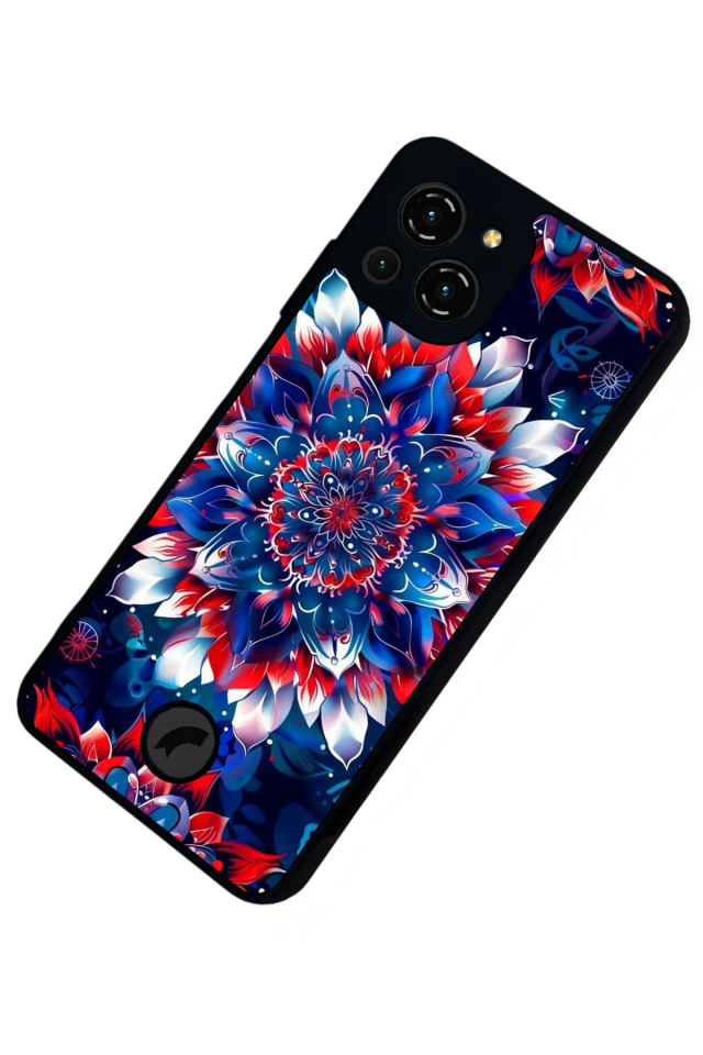 Reeder S23 Pro Max Uyumlu Mandala Tasarımlı Glossy Premium Kılıf