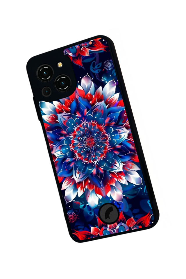 Reeder S23 Pro Max Uyumlu Mandala Tasarımlı Glossy Premium Kılıf